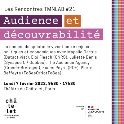 Restitution – Rencontre TMNlab #22 : Audience et découvrabilité, la donnée entre enjeux politiques et économiques