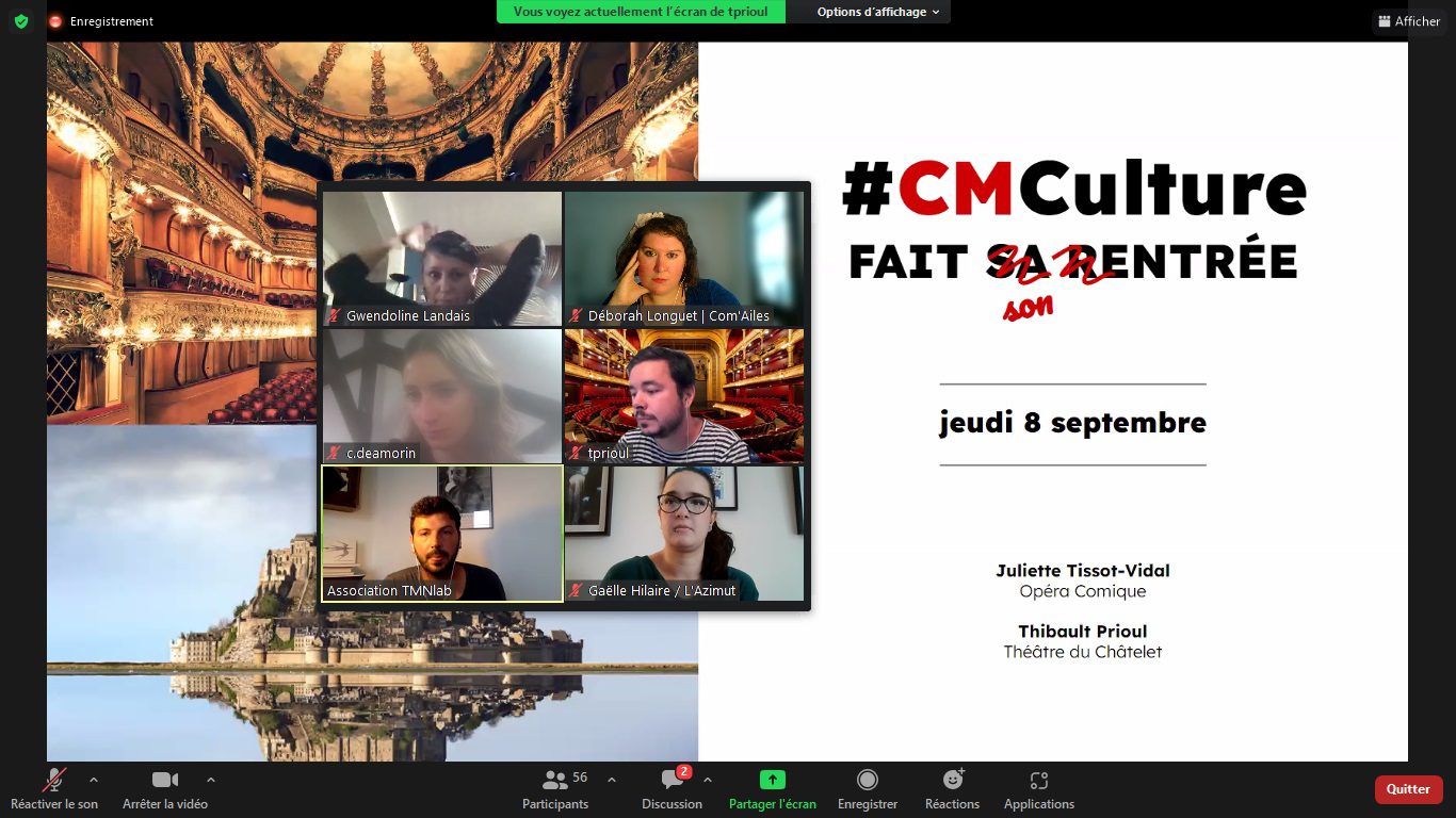 Lancement du réseau #CMCulture