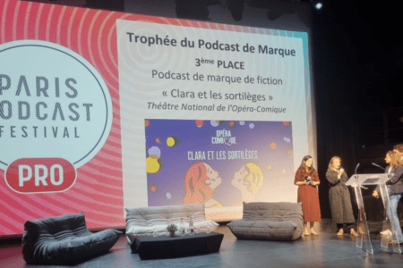 L’Opéra Comique récompensé au Paris Podcast Festival