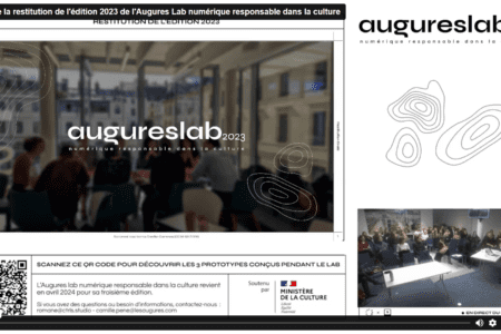 L’Augure lab Numérique responsable : 3 nouveaux prototypes et une édition en avril 2024