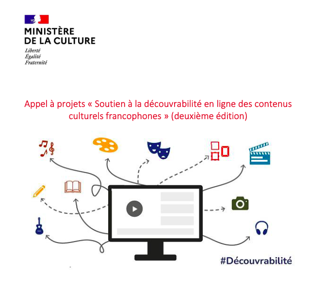 “Soutien à la découvrabilité en ligne des contenus culturels francophones” : candidatez avant le 15 mai 2024
