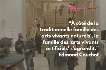 « L’occasion nous est offerte de dialoguer, de vivre en bonne intelligence avec ces êtres artificiels, sur le même mode ludique et expérientiel que celui de l’art. » Edmond Couchot