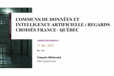 Communs de données et intelligence artificielle : regards croisés France–Québec