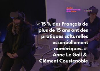 « 15 % des Français de plus de 15 ans ont des pratiques culturelles essentiellement numériques. » Anne Le Gall & Clément Coustenoble