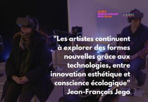 "Les artistes continuent à explorer des formes nouvelles grâce aux technologies, entre innovation esthétique et conscience écologique" Jean-François Jego