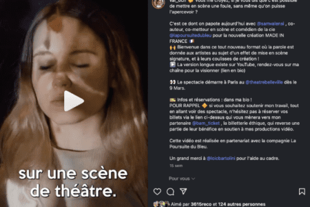 Influenceurs, publications et médiation culturelle : le cas du spectacle vivant