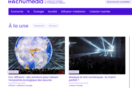 HACNUMedia : un média pour comprendre les effets du numérique dans la création artistique
