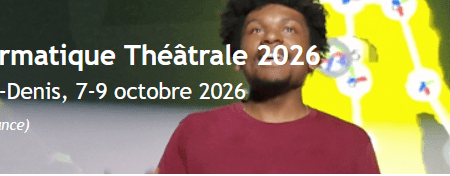 Les Journées d’Informatique Théâtrale 2026