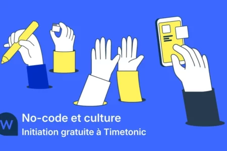 No-code et culture : Initiation gratuite à Timetonic